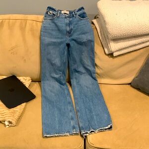 Abercrombie & fitch curve love high rise 90s relaxed jean